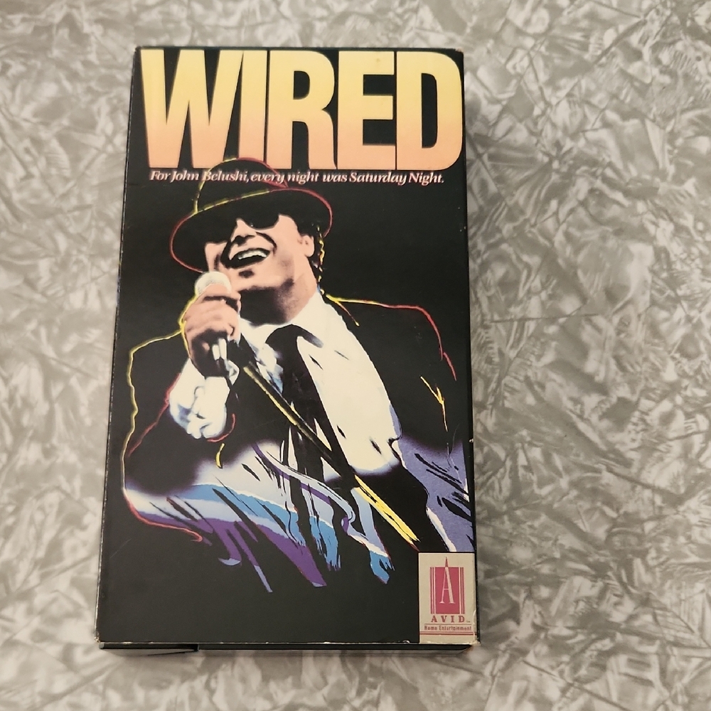 Wired VHS Tape - Black Cover